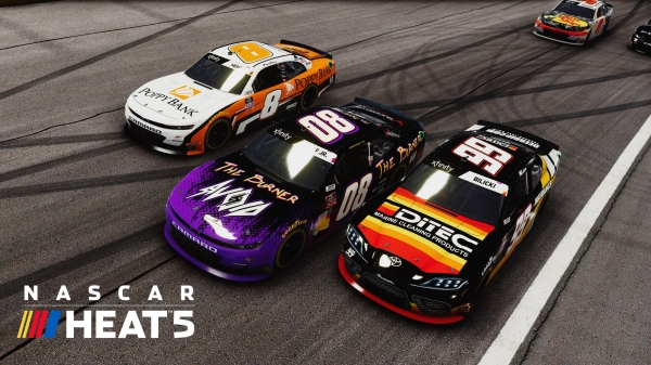 NASCAR 히트 5 시뮬레이션 장면